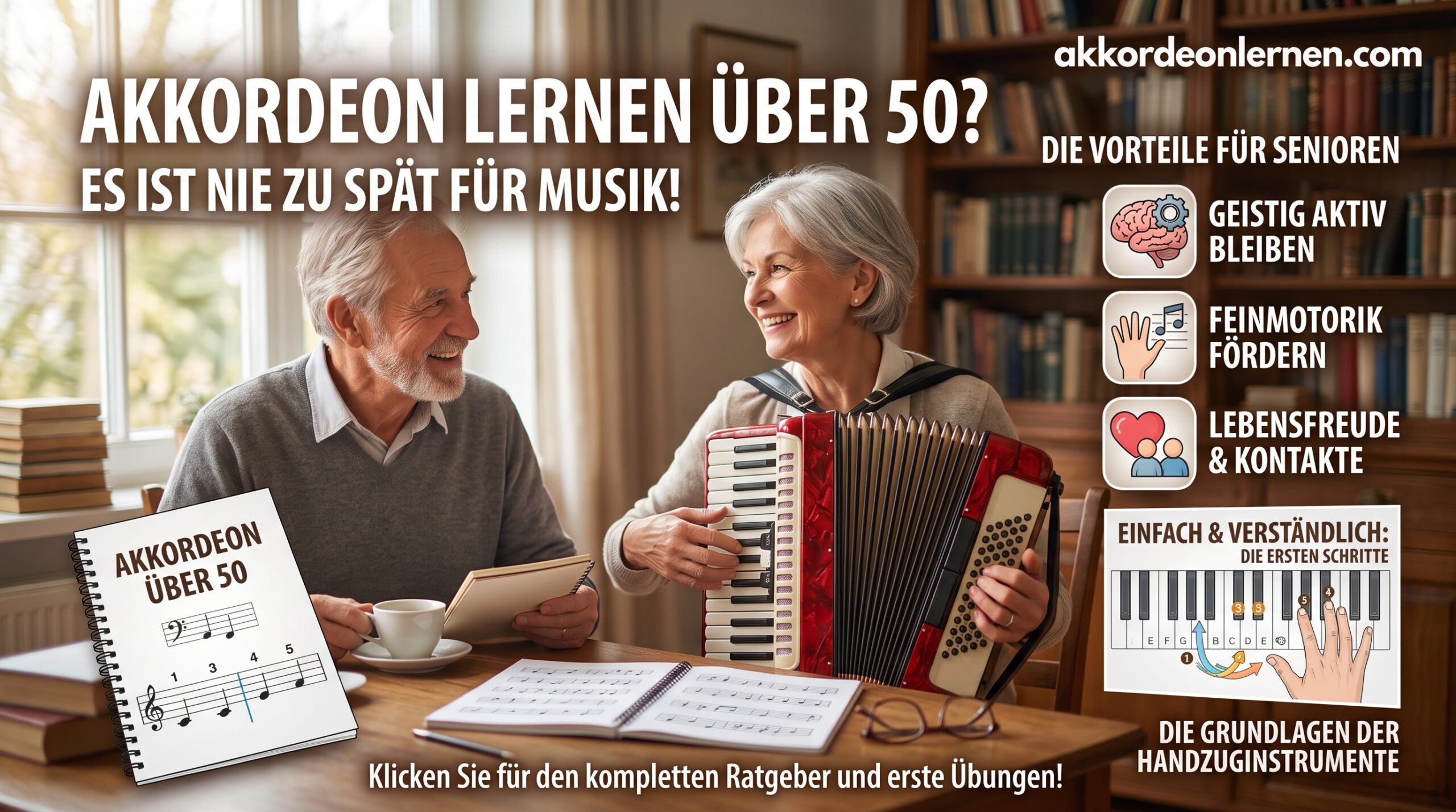 akkordeon lernen über 50