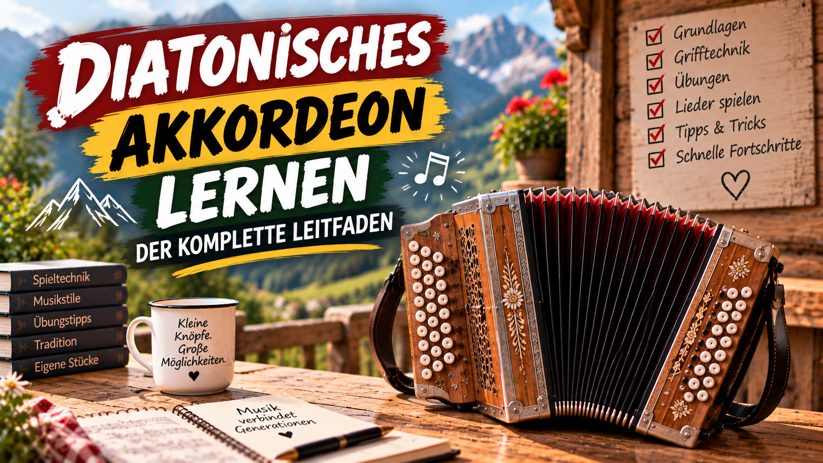 Diatonische Akkordeon lernen