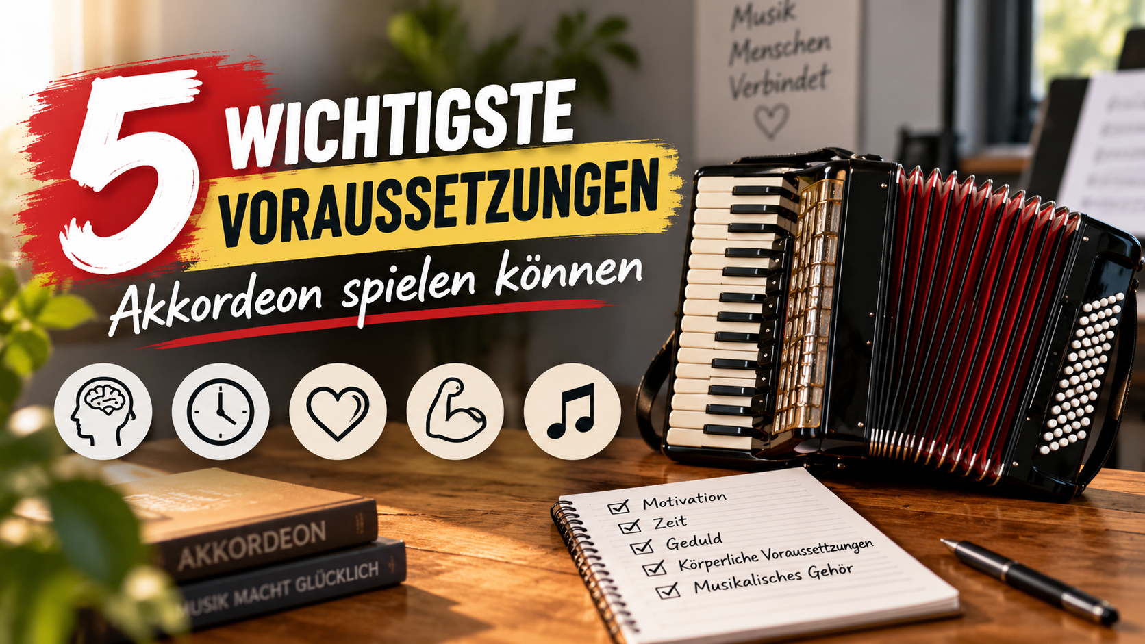 5 wichtigste Voraussetzungen