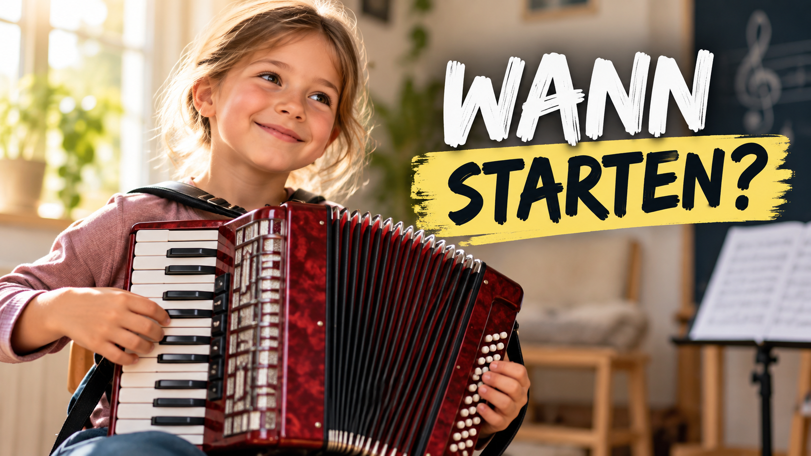 Ab wann mit Akkordeon starten