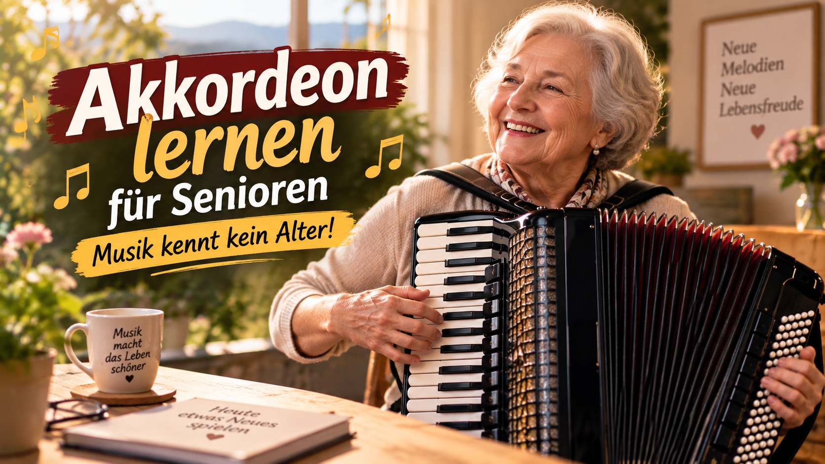 Akkordeon lernen für senioren