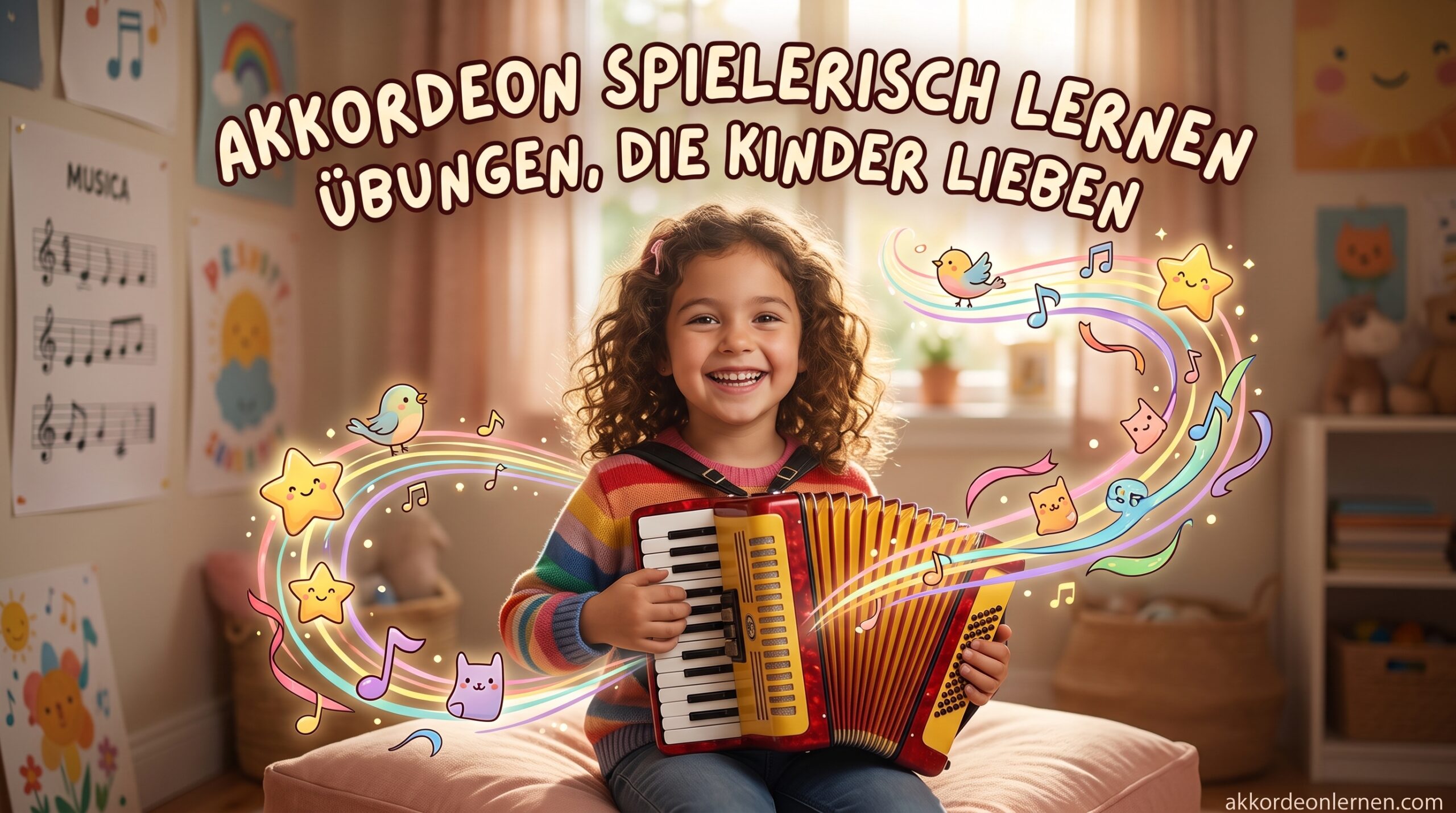 akkordeon spielerisch lernen für Kinder