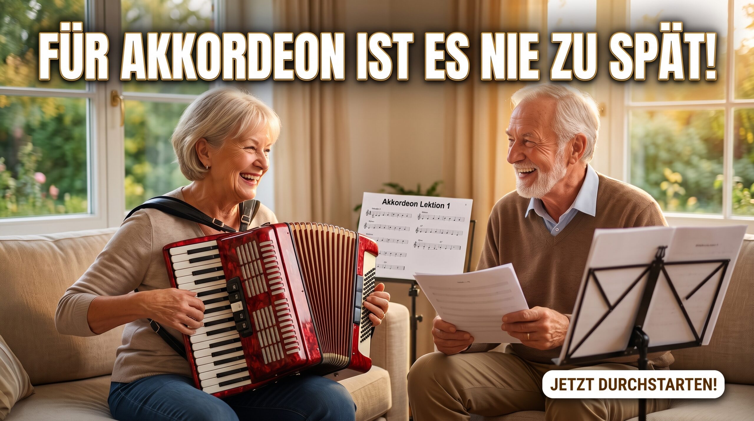 kann man mit 60 noch akkordeon lernen